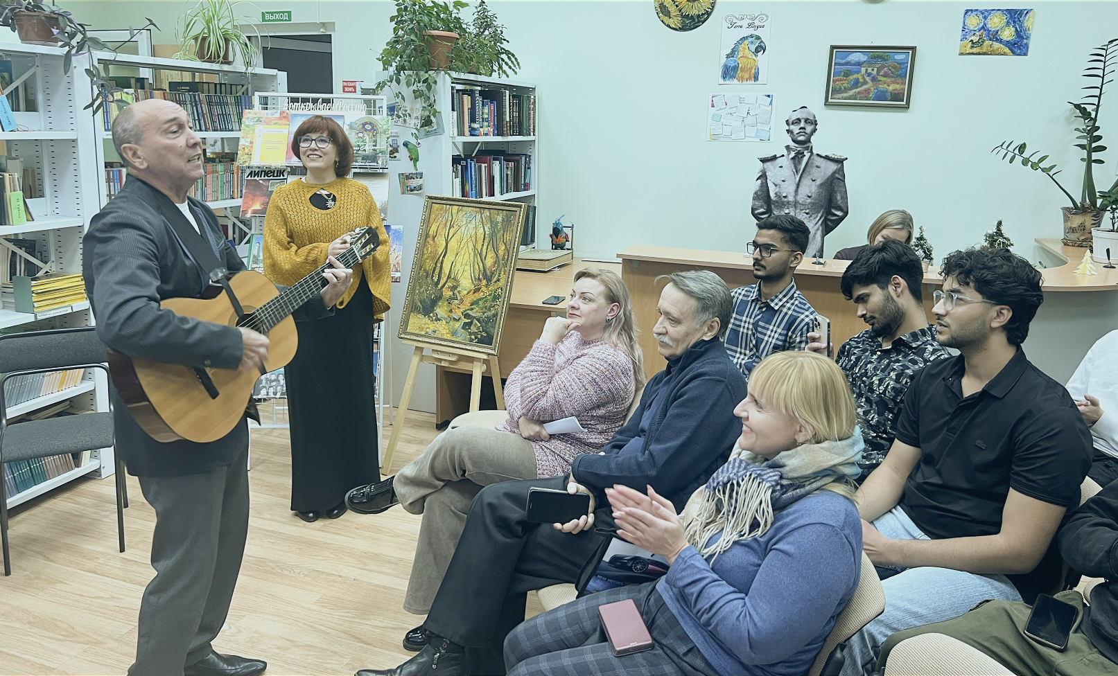 StSMU international students became participants of the Literary Bridges of Friendship meeting